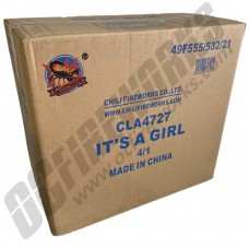 Wholesale Fireworks Its A Girl 25 Shots Case 4/1 (Wholesale Fireworks)